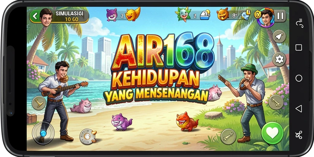 Tampilan gameplay AIR168 yang menarik dan interaktif.