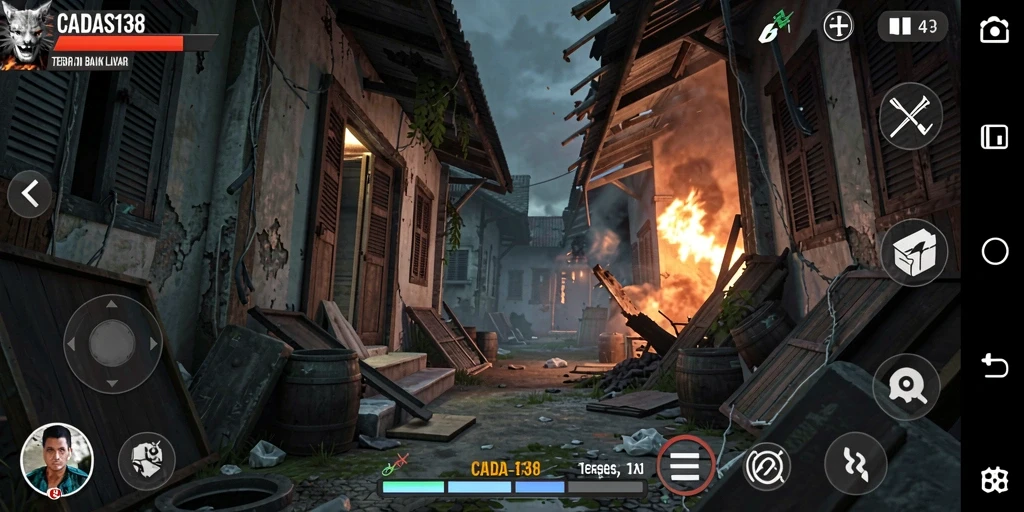 Gameplay menegangkan dan mencekam di CADAS138.