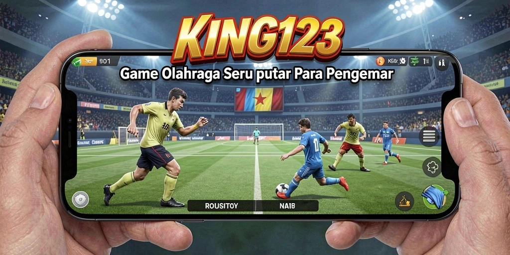 Tampilan gameplay menarik dari KING123 yang menampilkan aksi olahraga seru.