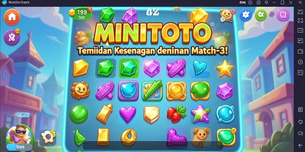 Gameplay seru dan penuh warna dalam MINITOTO.