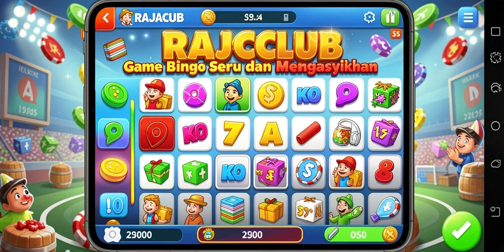Tampilan gameplay seru dari RAJACLUB yang menarik untuk dimainkan.