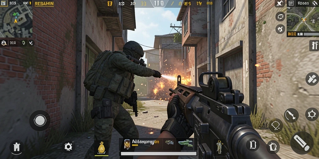 Gameplay seru dalam <strong>REBAHIN</strong> dengan aksi menegangkan.